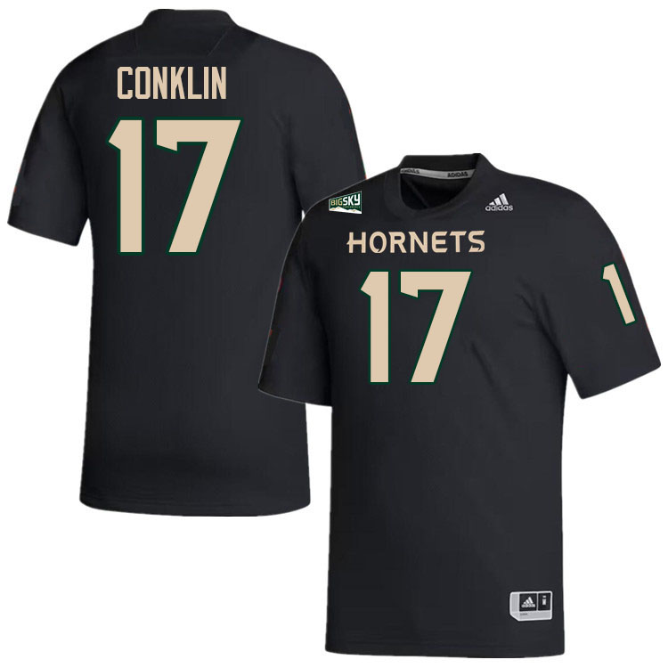 Carson Conklin SAC State Jersey,Sacramento State Hornets #17 Carson Conklin Jersey-Black Carson Conklin SAC State Jersey,Sacramento State Hornets #17 Carson Conklin Jersey-Black
